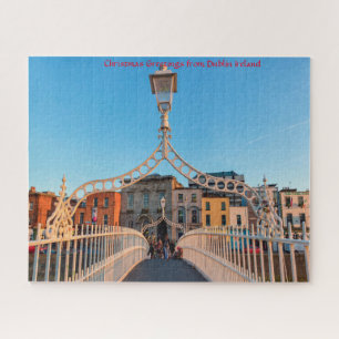 Ha'penny Bridge Dublin Ireland. Jigsaw Puzzle
