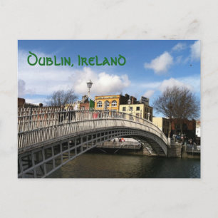 Ha'penny Bridge Postcard
