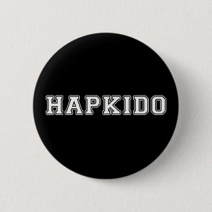 Hapkido 6 Cm Round Badge