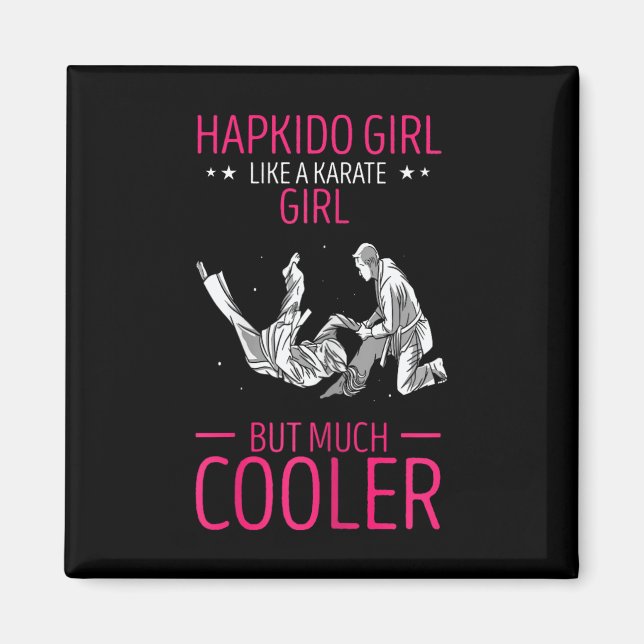 Hapkido Korean Martial Arts Hapkido Throw Like A K Magnet (Front)