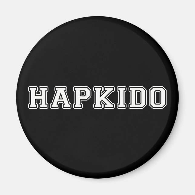 Hapkido Magnet (Front)