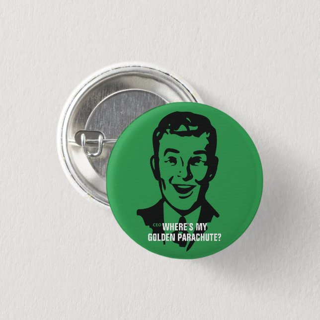 Hapless CEO Button (Front & Back)