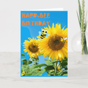 Happ-Bee Birthday Card