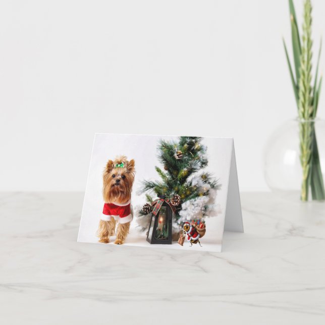 Happ-Bee Holidays.  Card (Front)