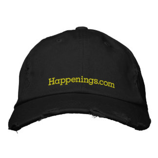 Happenings.com Embroidered Hat