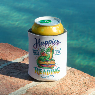Happier When I'm Reading Can Cooler