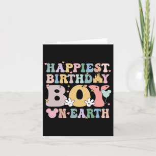 Happiest Birthday Boy On Earth Card