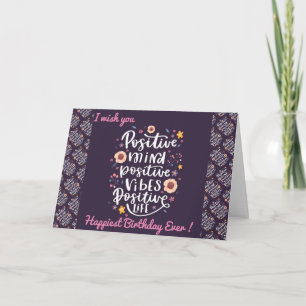 Happiest Birthday Motivation Card