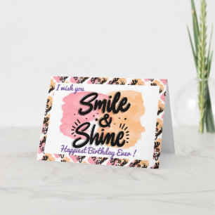 Happiest Birthday Motivation Card