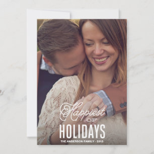 HAPPIEST HOLIDAY PHOTO CARD