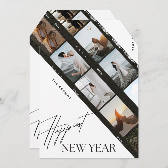 Happiest New Year the Browns  Card (Front/Back)