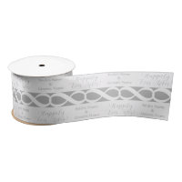 Happily Ever After! Bride Groom Silver White, Cute