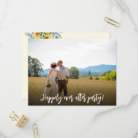 Happily Ever After Casual Wedding Reception