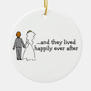 Happily Ever After Ceramic Tree Decoration