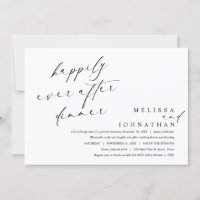 Happily Ever After Dinner and Dancing