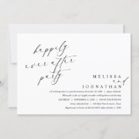 Happily Ever After Dinner Party and Dancing