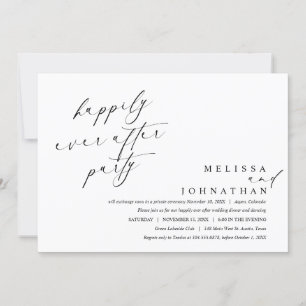 Happily Ever After Dinner Party and Dancing Invitation