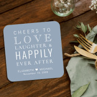 Happily Ever After Dusty Blue Wedding