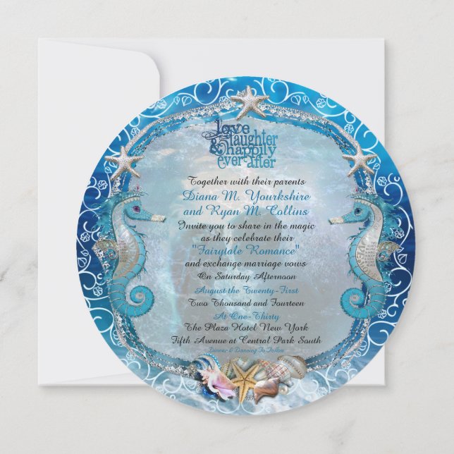 Happily Ever After Invitation (Back)