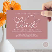 Happily Ever After Lunch, Modern Romantic Party