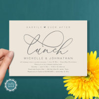 Happily Ever After Lunch, Modern Romantic Party