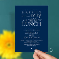 Happily Ever After Lunch Modern Wedding Elopement