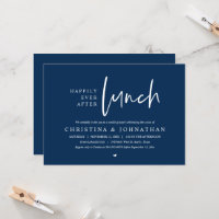 Happily Ever After Lunch Wedding Party Celebration