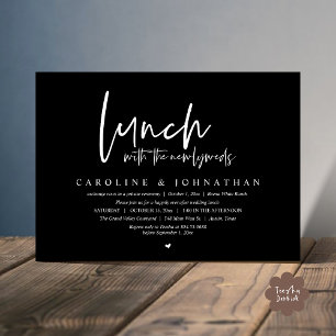 Happily Ever After Lunch With The Newlyweds Invitation