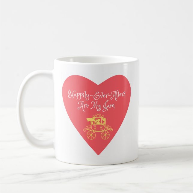 Happily Ever After Mug Orange (Left)
