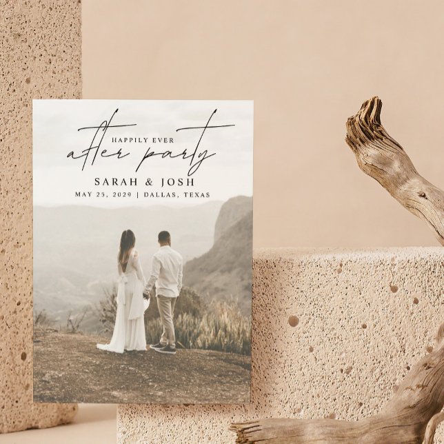 Happily Ever After Party 2 Photo Announcement (Our Fairy Tale Continues... Join Us for Our Happily Ever After Party! 🌟🍾)