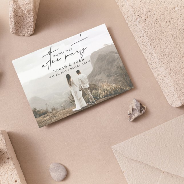 Happily Ever After Party 2 Photo Announcement (Our Fairy Tale Continues... Join Us for Our Happily Ever After Party! 🌟🍾)