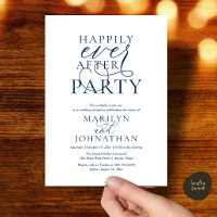 Happily Ever After Party, Classy Wedding Dinner