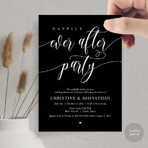 Happily Ever After Party Dinner Dancing Invitation