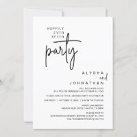 Happily Ever After Party, Wedding Dinner