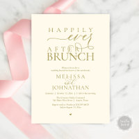 Happily Ever After Party Wedding Elopement Dinner