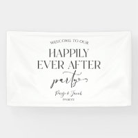 Happily Ever After Party Wedding Reception
