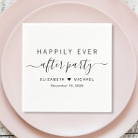 Happily Ever After Party Wedding Reception