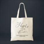 Happily Ever After Personalised 50th Anniversary  Tote Bag<br><div class="desc">A romantic and elegant calligraphy script on this 50th wedding anniversary tote bag makes a special keepsake anniversary gift for the happy couple.  Personalise with the names of the Mr and Mrs and their wedding date or anniversary year for a thoughtful keepsake. Happily ever after and happy memories.</div>