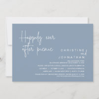 Happily Ever After Picnic, Wedding Elopement