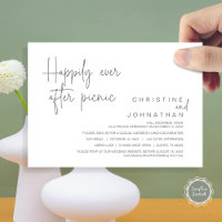 Happily Ever After Picnic, Wedding Elopement
