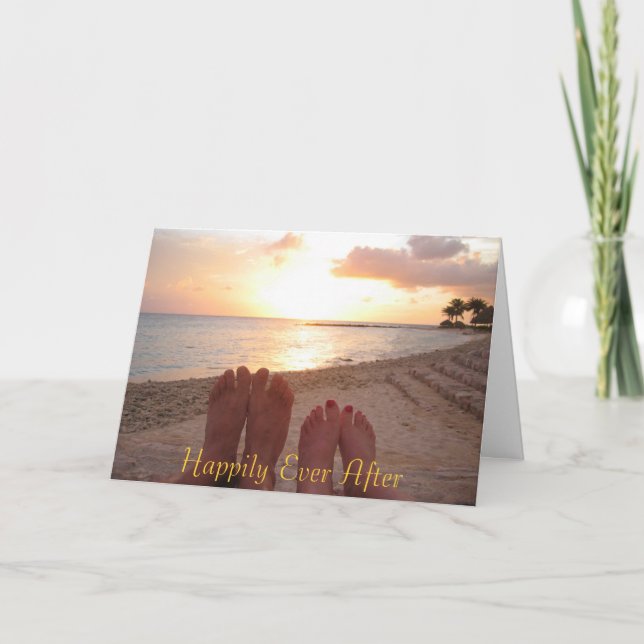 Happily Ever After Thank You Card (Front)