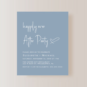 Happily Ever After Wedding After Party Invitation