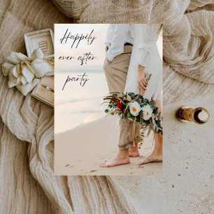 Happily Ever After Wedding Celebration Party Invitation