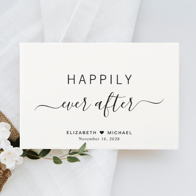 Happily Ever After Wedding Guest Book (Creator Uploaded)