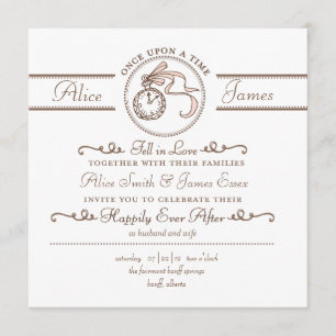 Happily Ever After Wedding Invitation