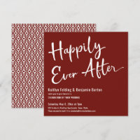 Happily Ever After White on Wine Wedding Event