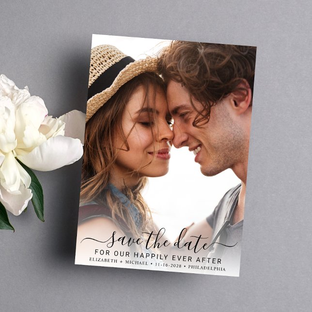 Happily Every After Photo Save The Date (Creator Uploaded)