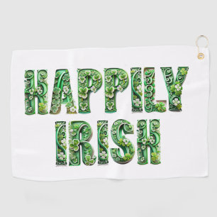 Happily Irish Golf Towel