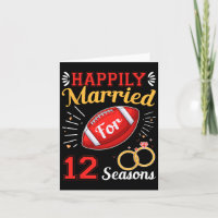 Happily Married For 12 Seasons 12th Wedding Annive