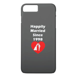 Happily Married Since 1998 Case-Mate iPhone Case